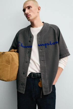 CHAMPION ® X PRINTED BASEBALL SHIRT - Image 5
