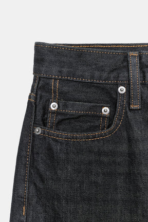 Jeans in voller Länge mit mittelhohem Bund