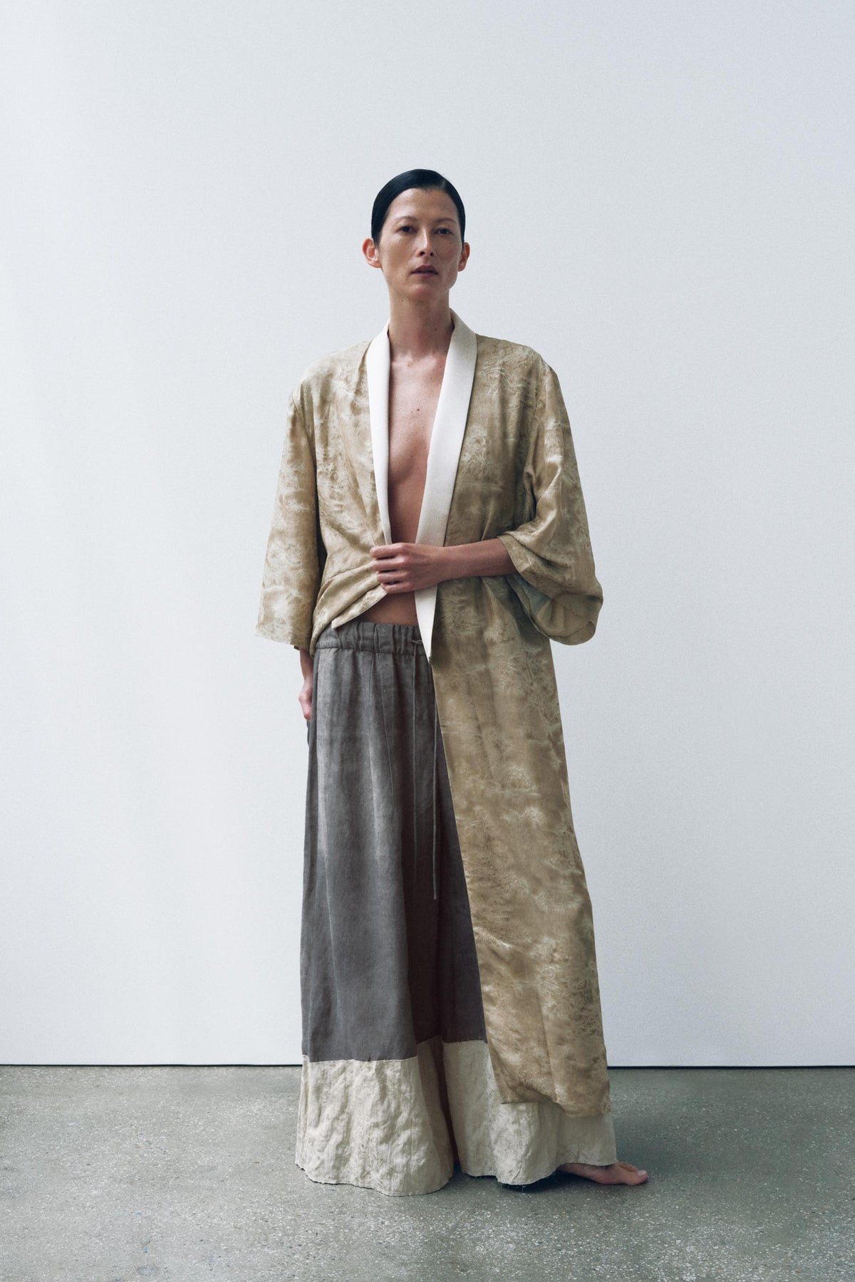 Jacquard-Kombinationshose