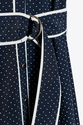 POLKA DOT MIDI DRESS - Image 6