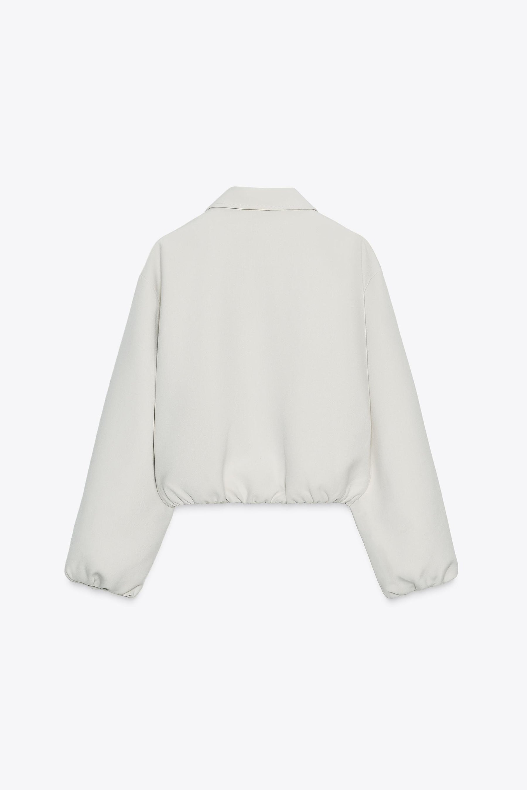 PUFF-SLEEVE BOMBER JACKET - Image 6
