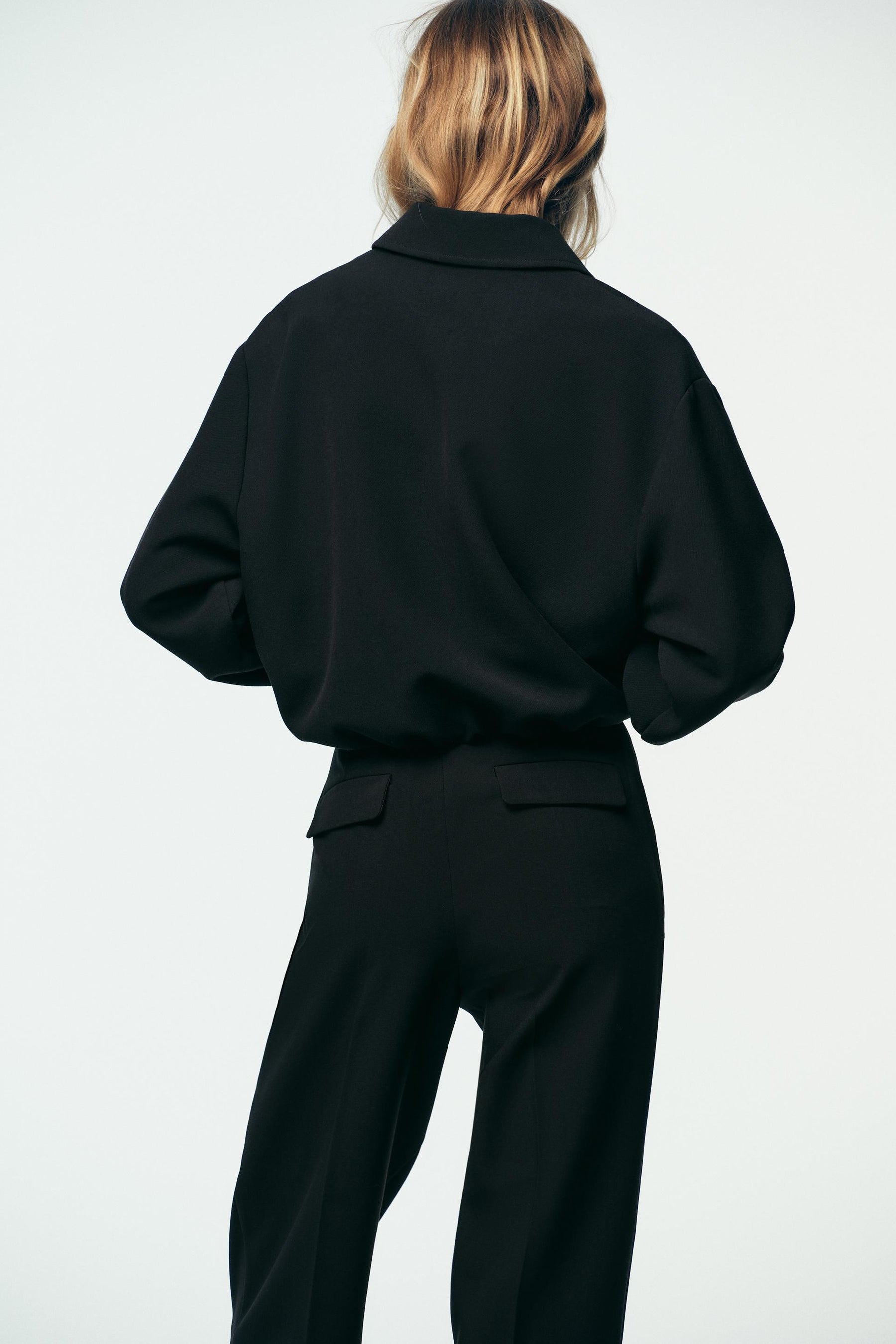 PUFF-SLEEVE BOMBER JACKET - Image 6