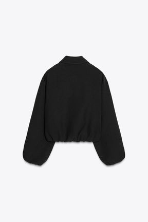 PUFF-SLEEVE BOMBER JACKET - Image 7