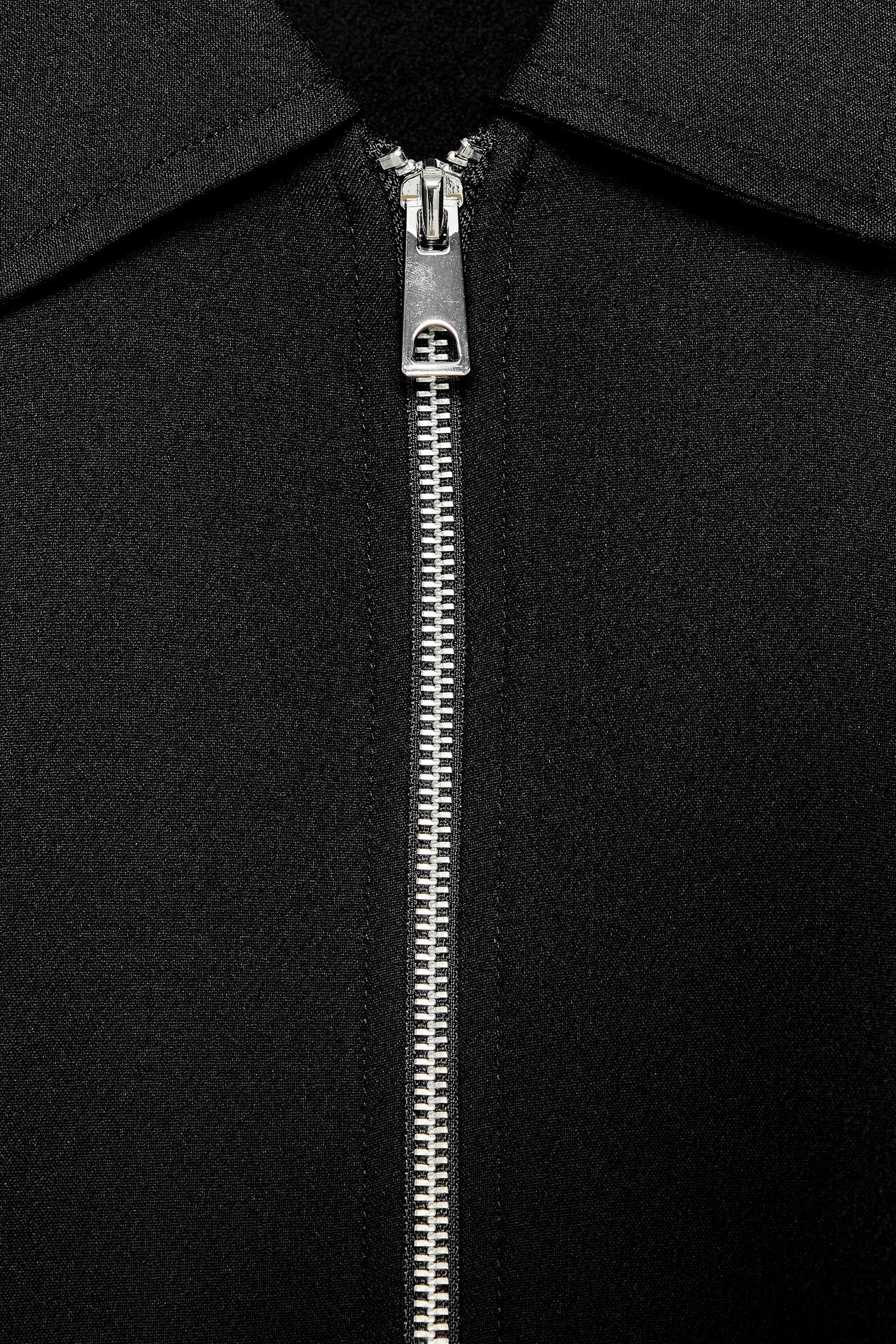 PUFF-SLEEVE BOMBER JACKET - Image 8