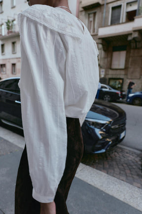 Romantisches Rüschenhemd