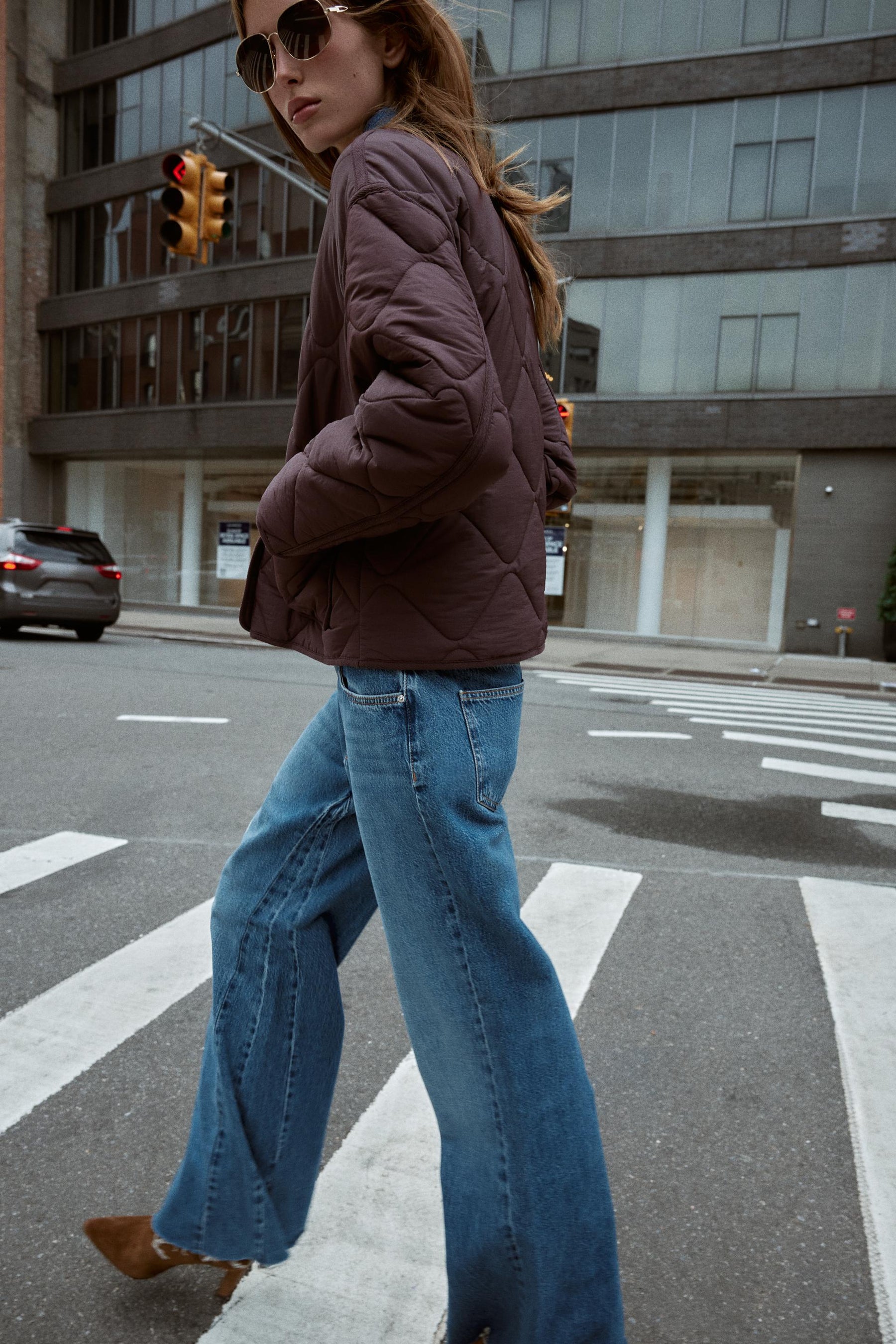 Steppjacke mit Taschen