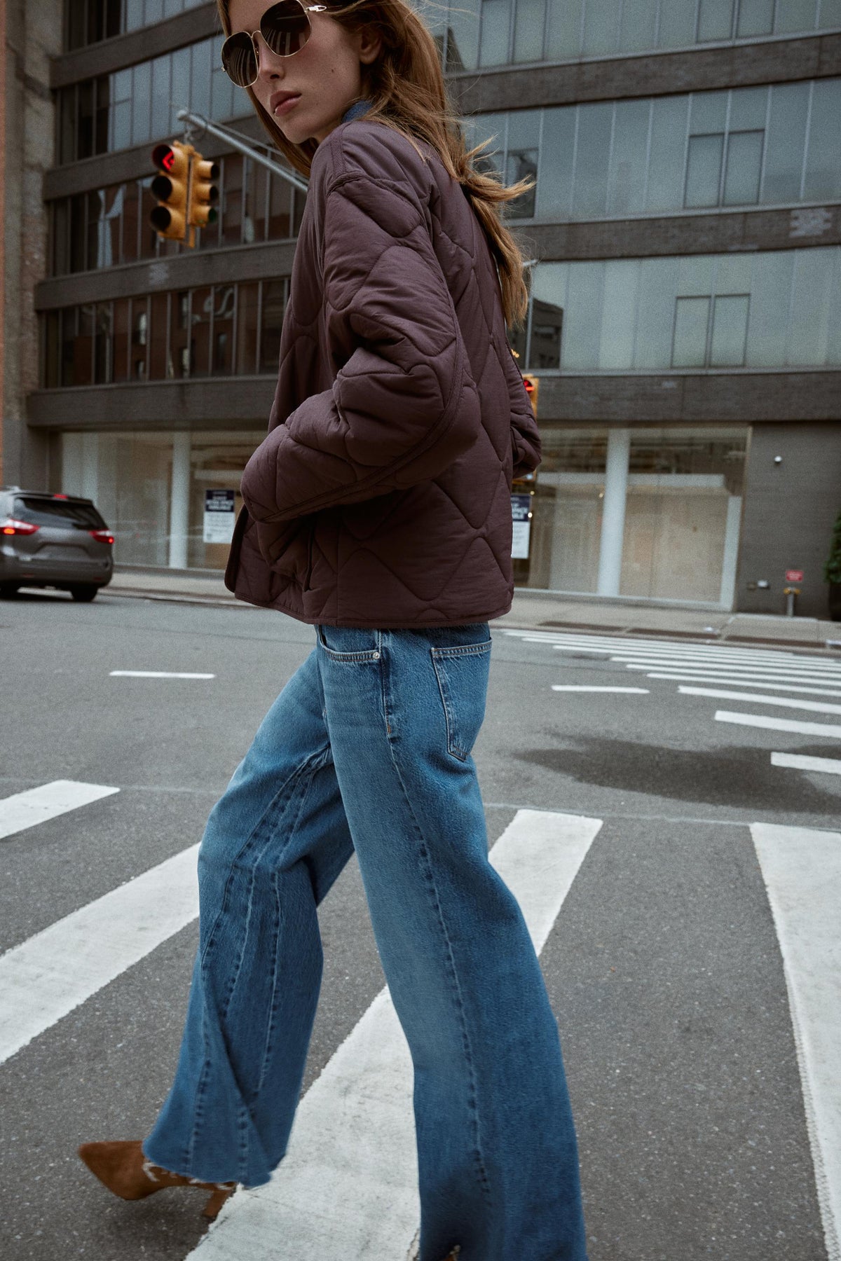 QUILTED JACKET WITH PATCH POCKETS - Image 2