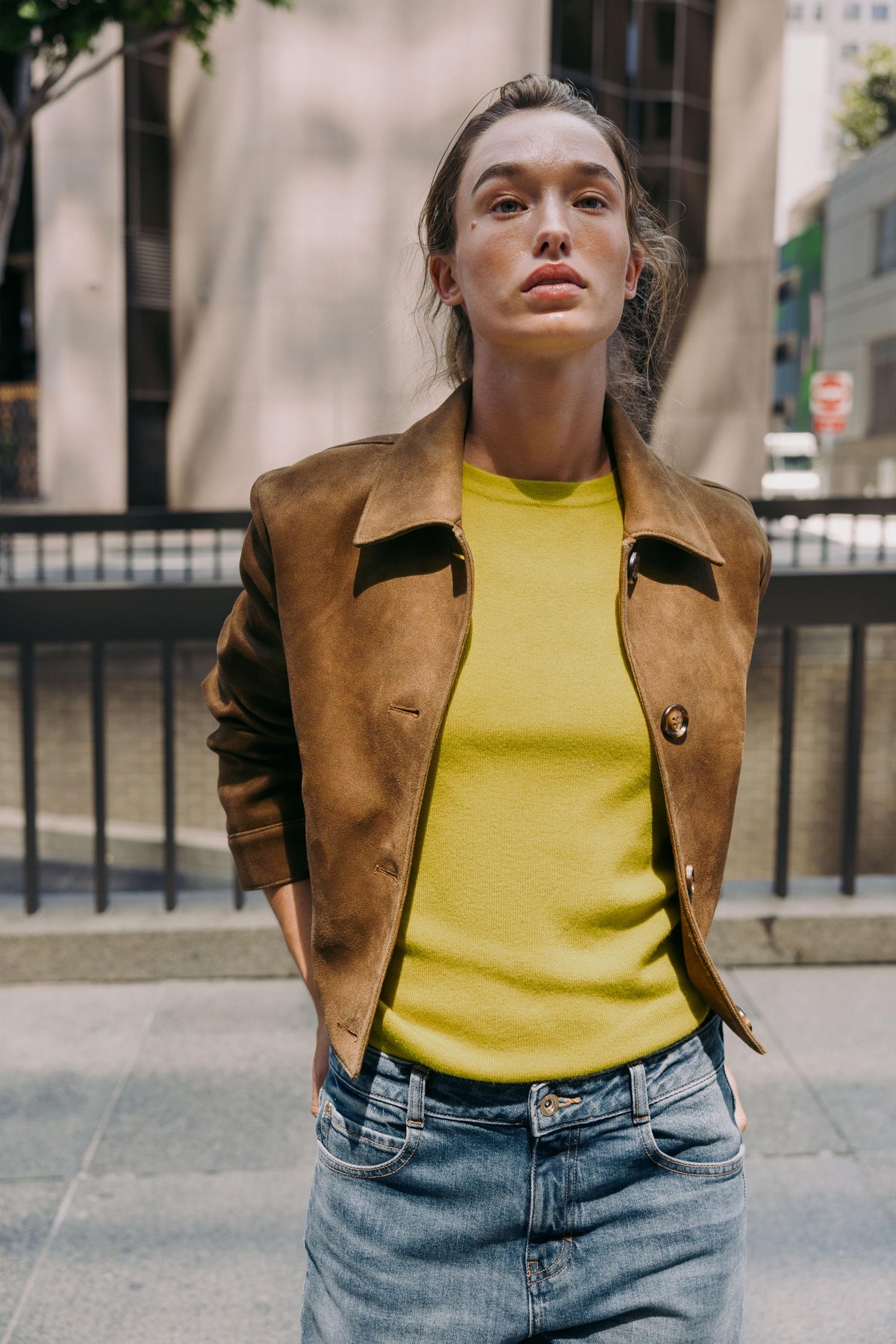 FAUX SUEDE JACKET - Image 2