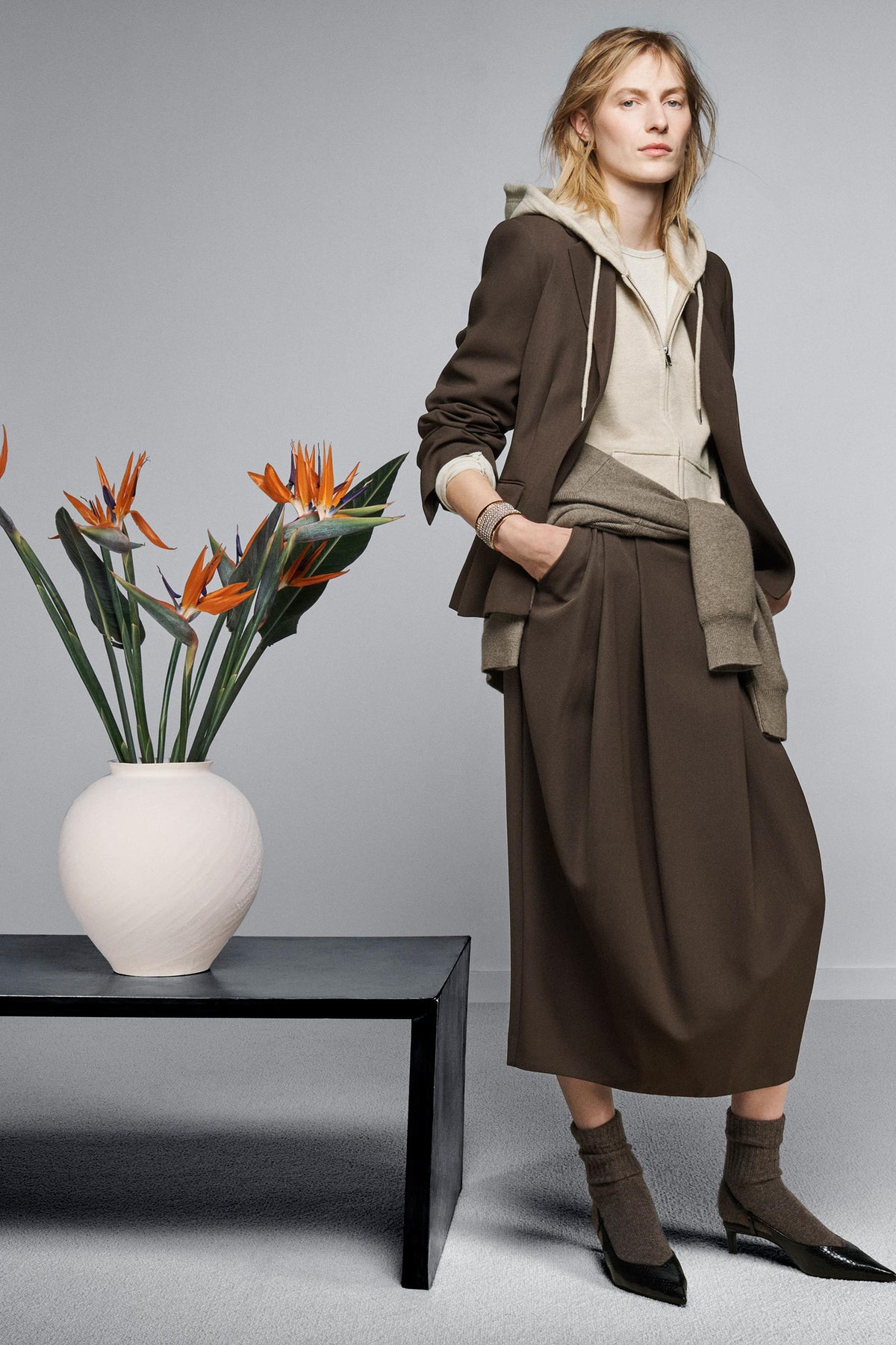 Weicher Fleece-Hoodie