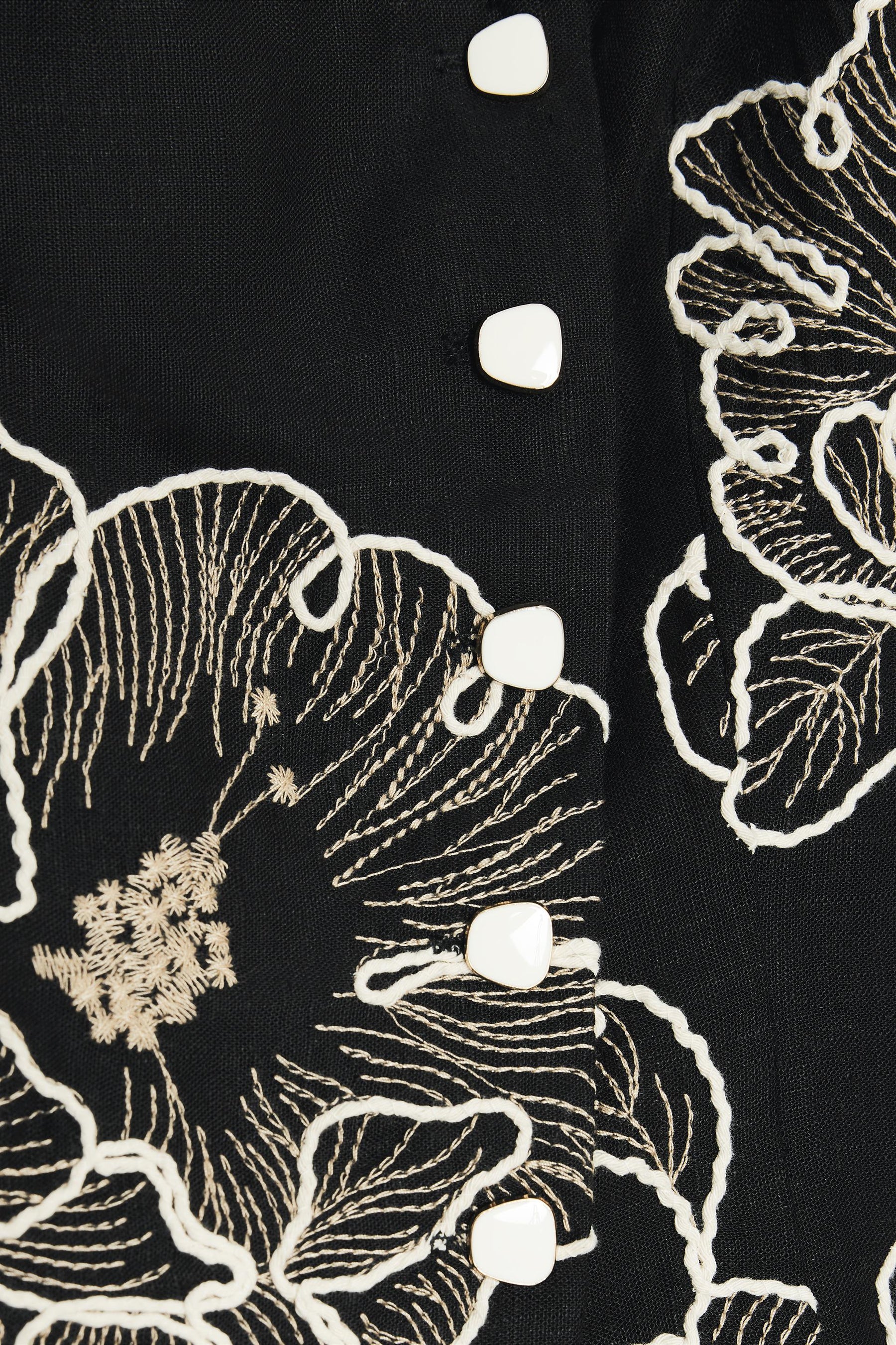 FLORAL EMBROIDERY JUMPSUIT - Image 6