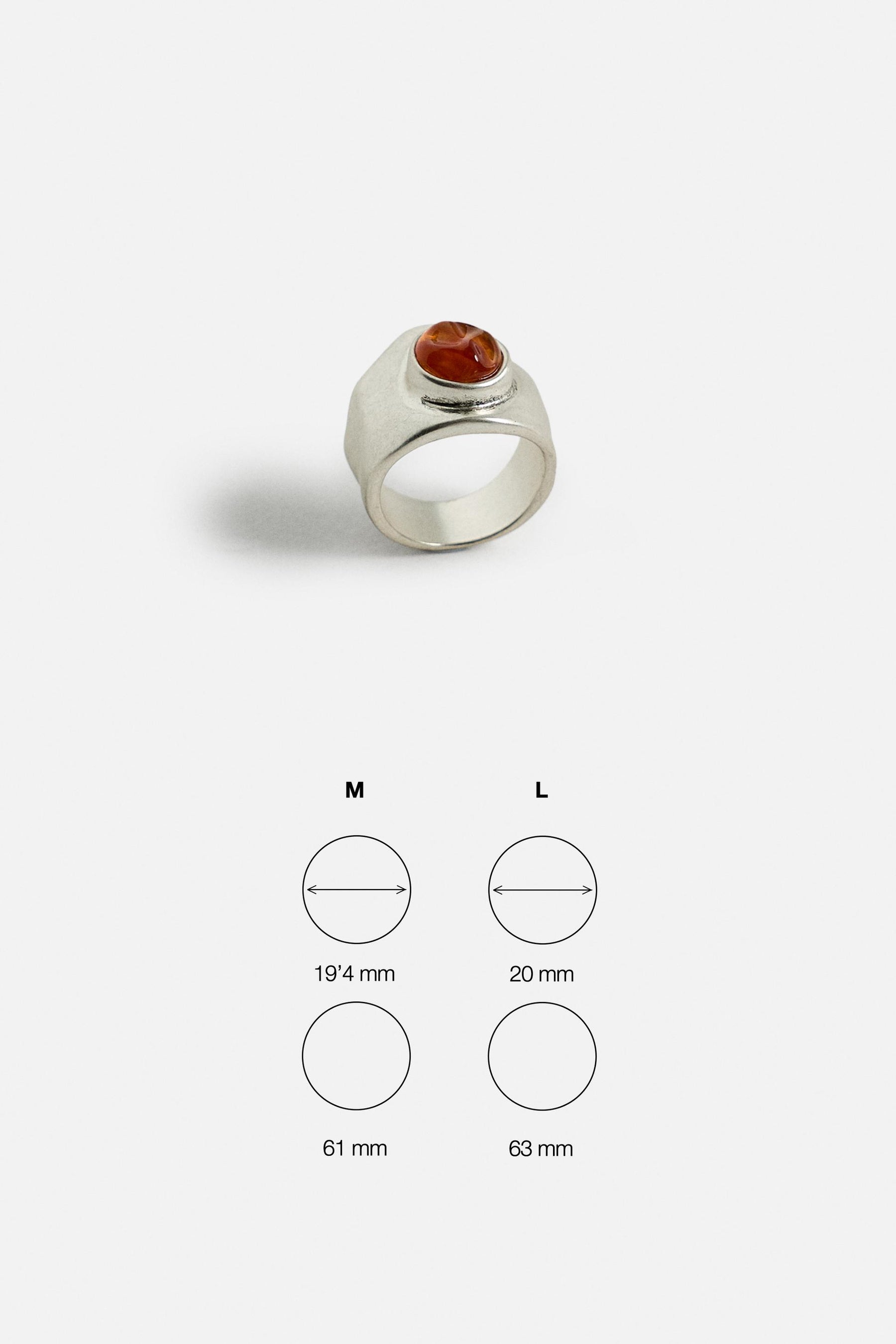 CONTRAST SIGNET RING - Image 6