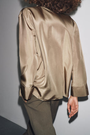 Hemd aus 100 % Seide mit