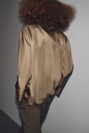 Hemd aus 100 % Seide mit