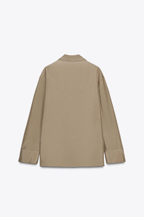 Hemd aus 100 % Seide mit