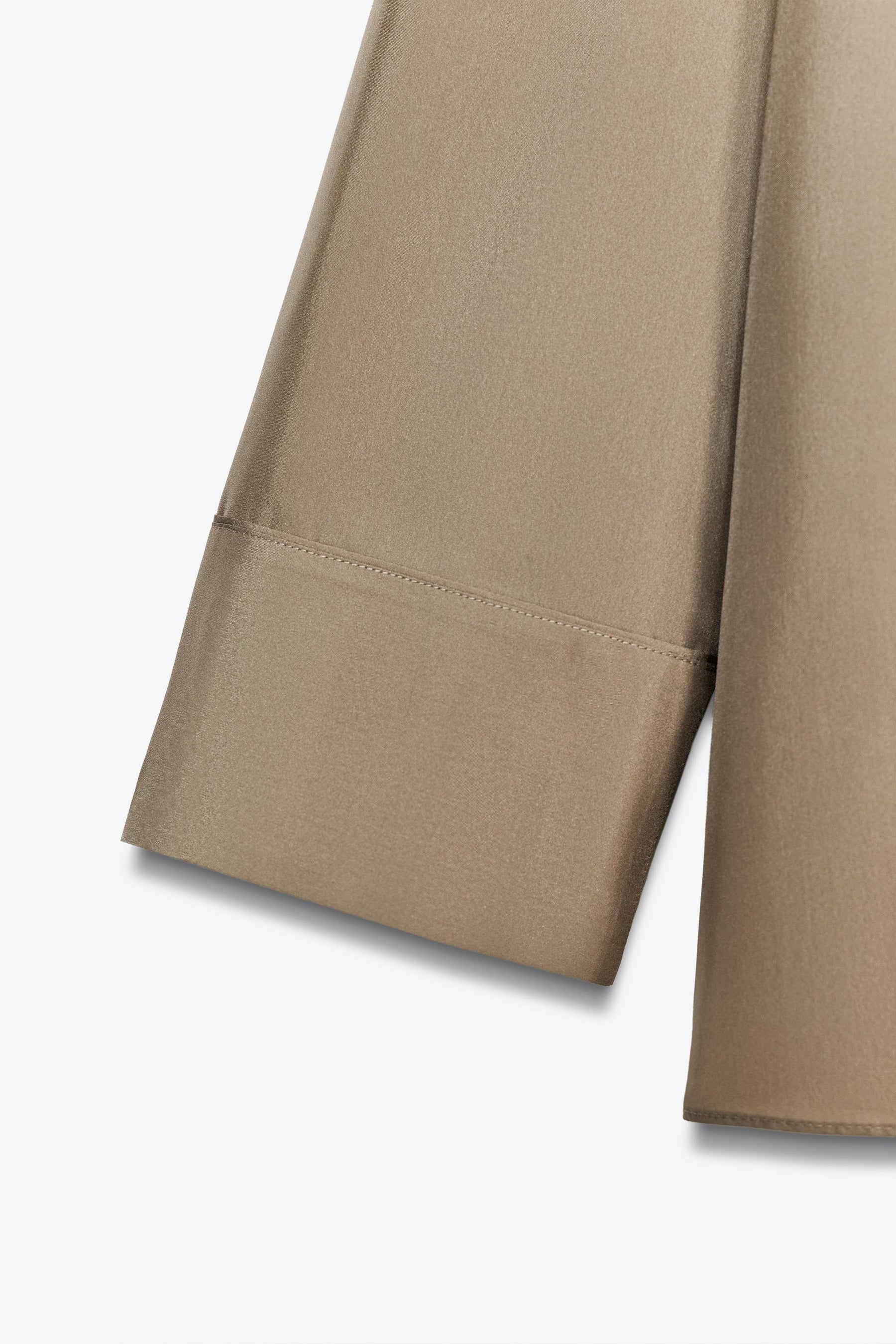 Hemd aus 100 % Seide mit