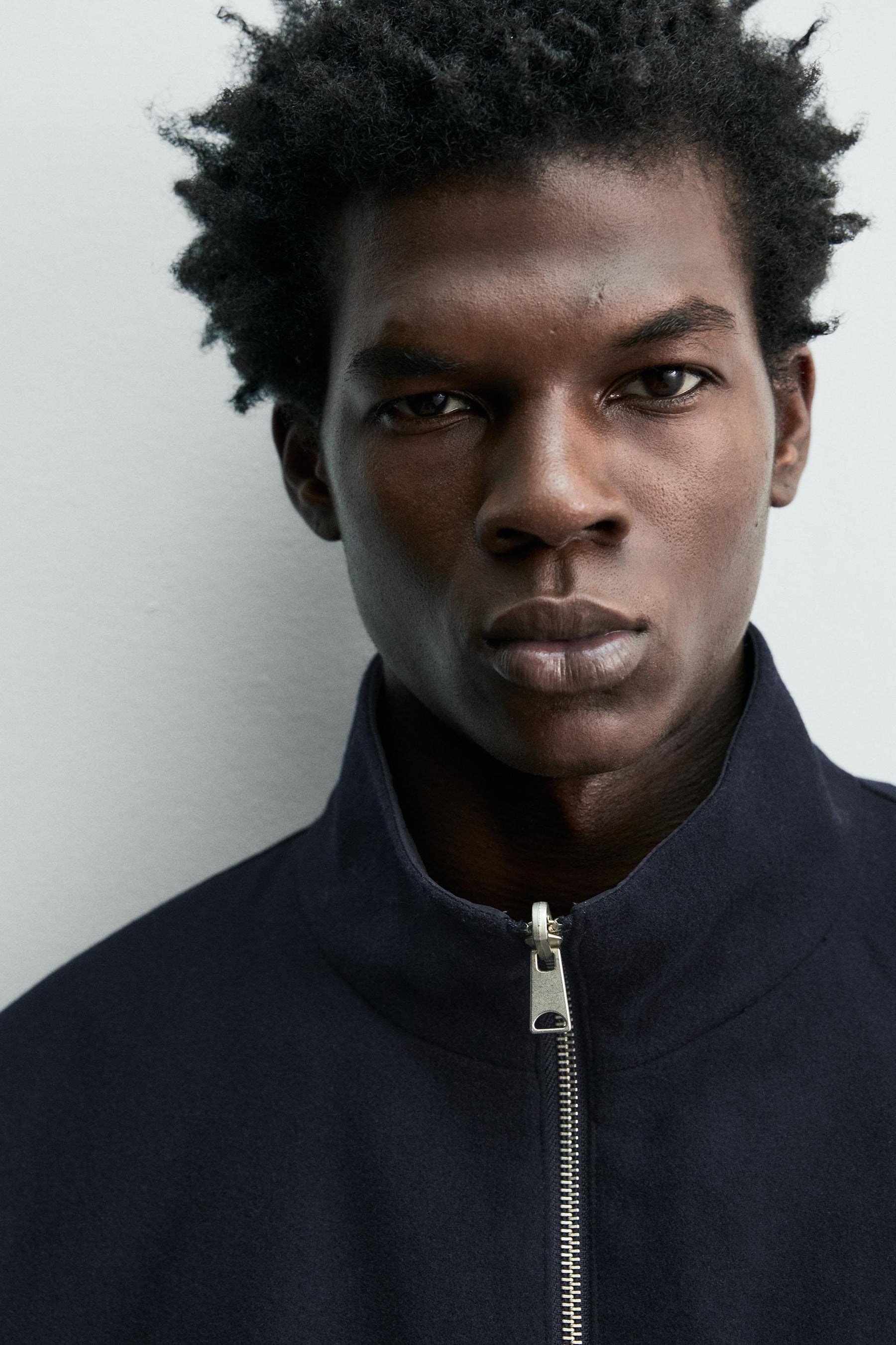 REVERSIBLE WOOL BLEND BOMBER JACKET - Image 5