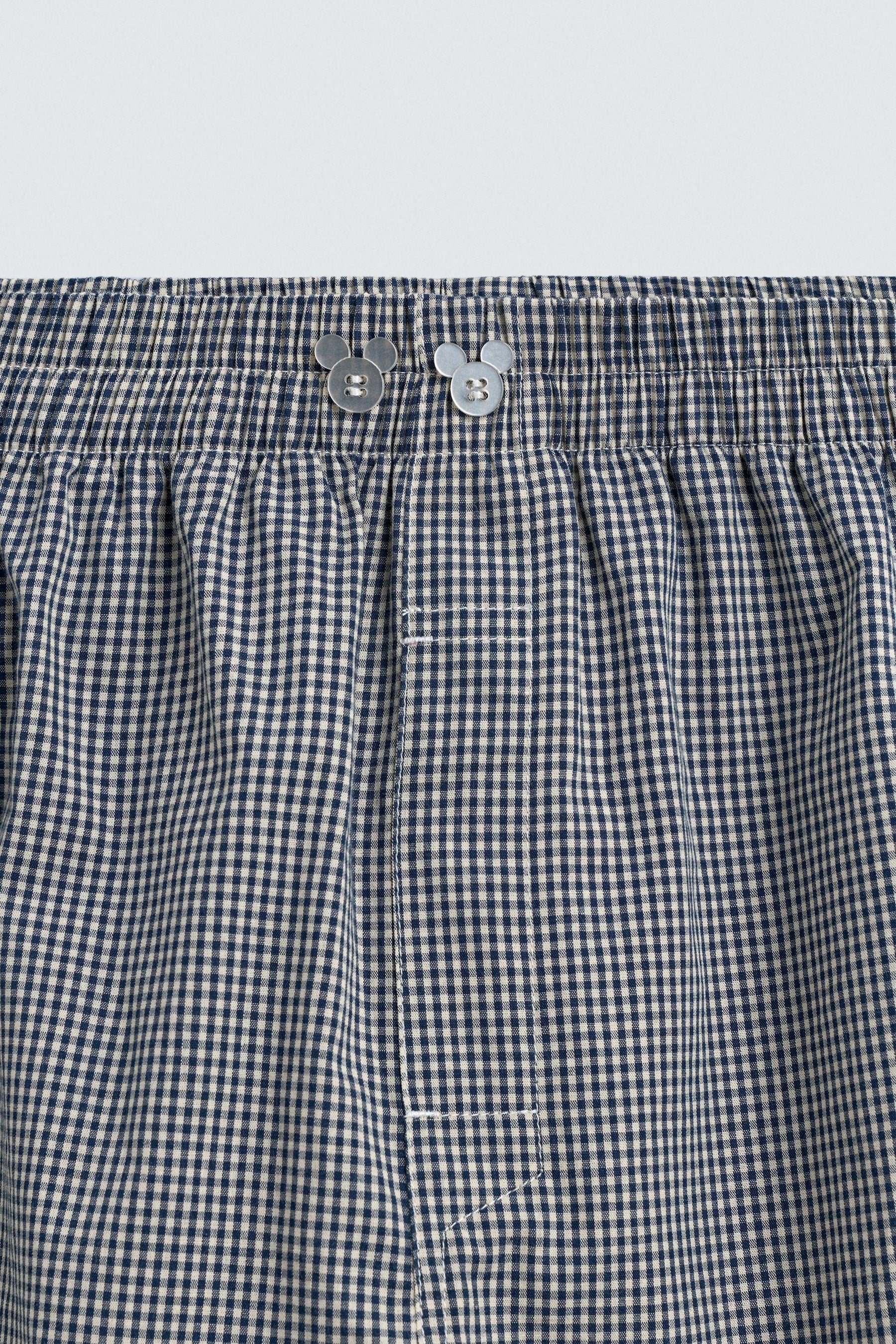 CHECK POPLIN BOXERS HARRY LAMBERT FOR X DISNEY - Image 6