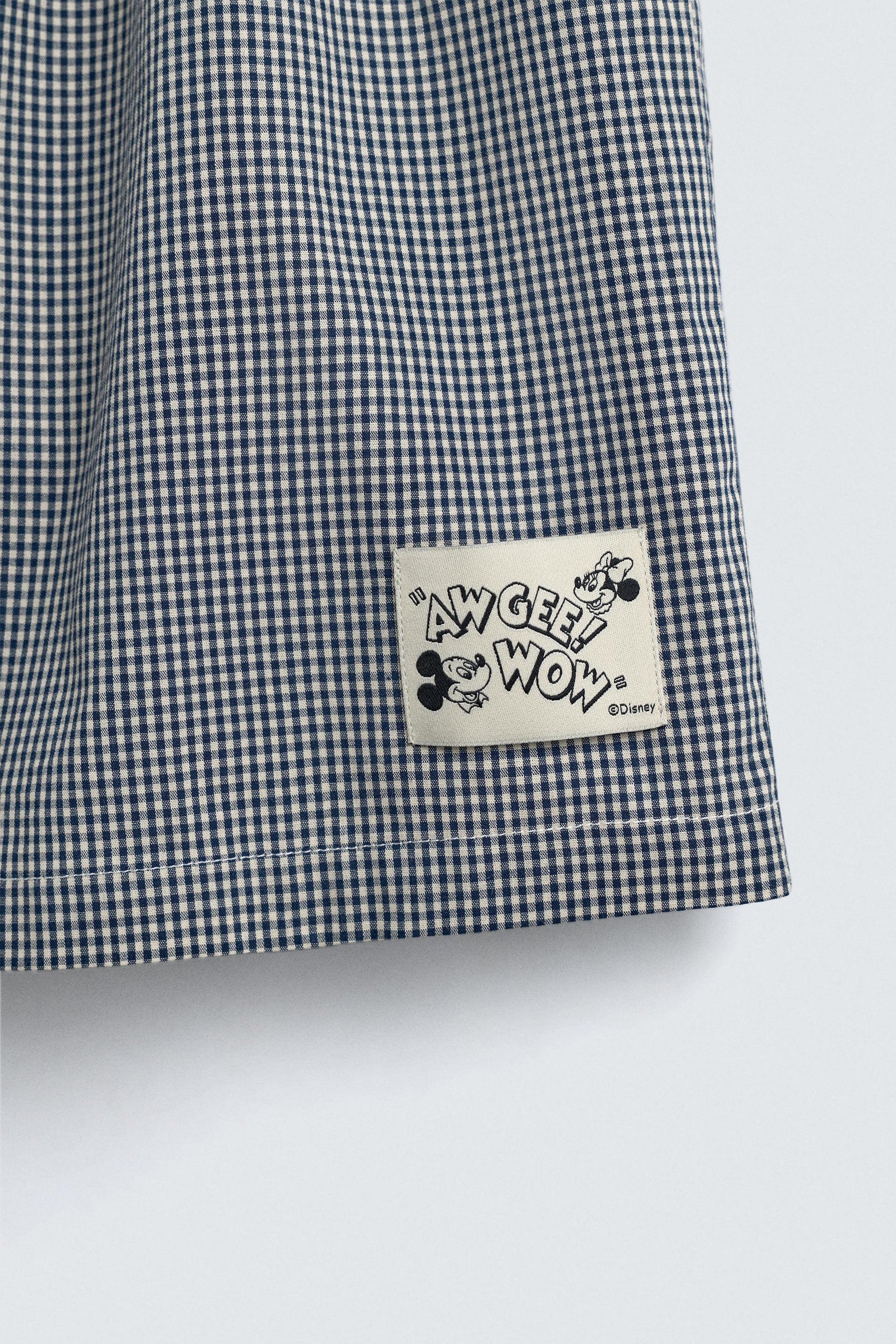 CHECK POPLIN BOXERS HARRY LAMBERT FOR X DISNEY - Image 7