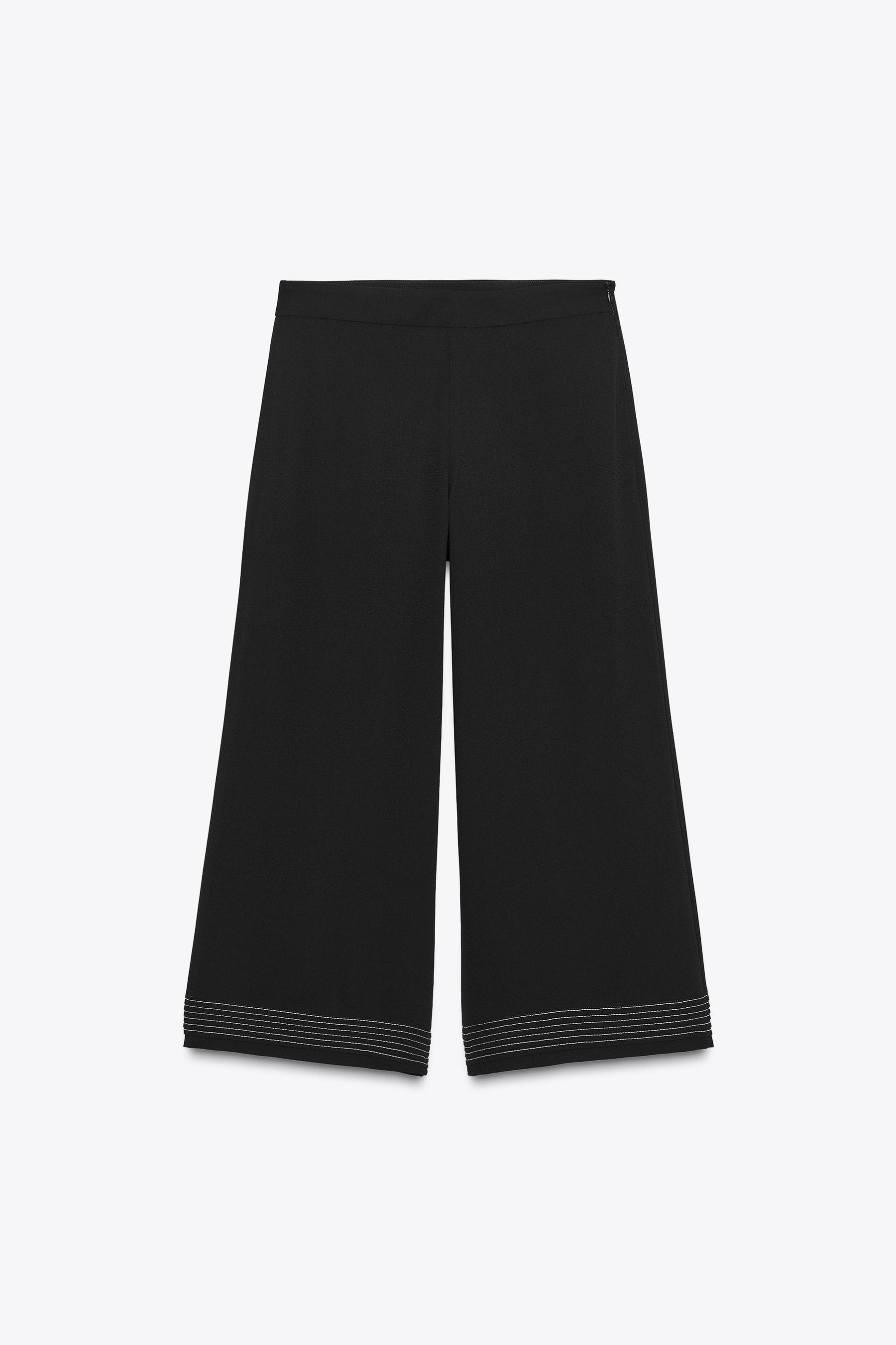 Plissierte Culotte-Hosen