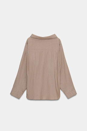 Oversize-Popelinehemd