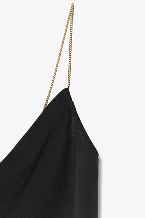 Trägertop mit Kettenriemen