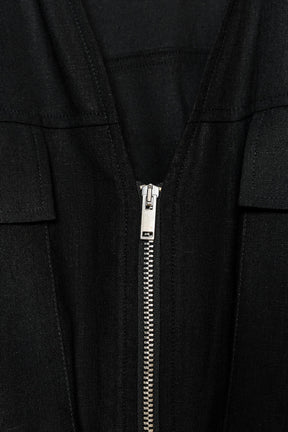 Safari-Top aus Leinenmischung