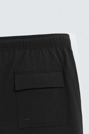 STRUCTURED MID-LENGTH SWIMMING TRUNKS - Image 4