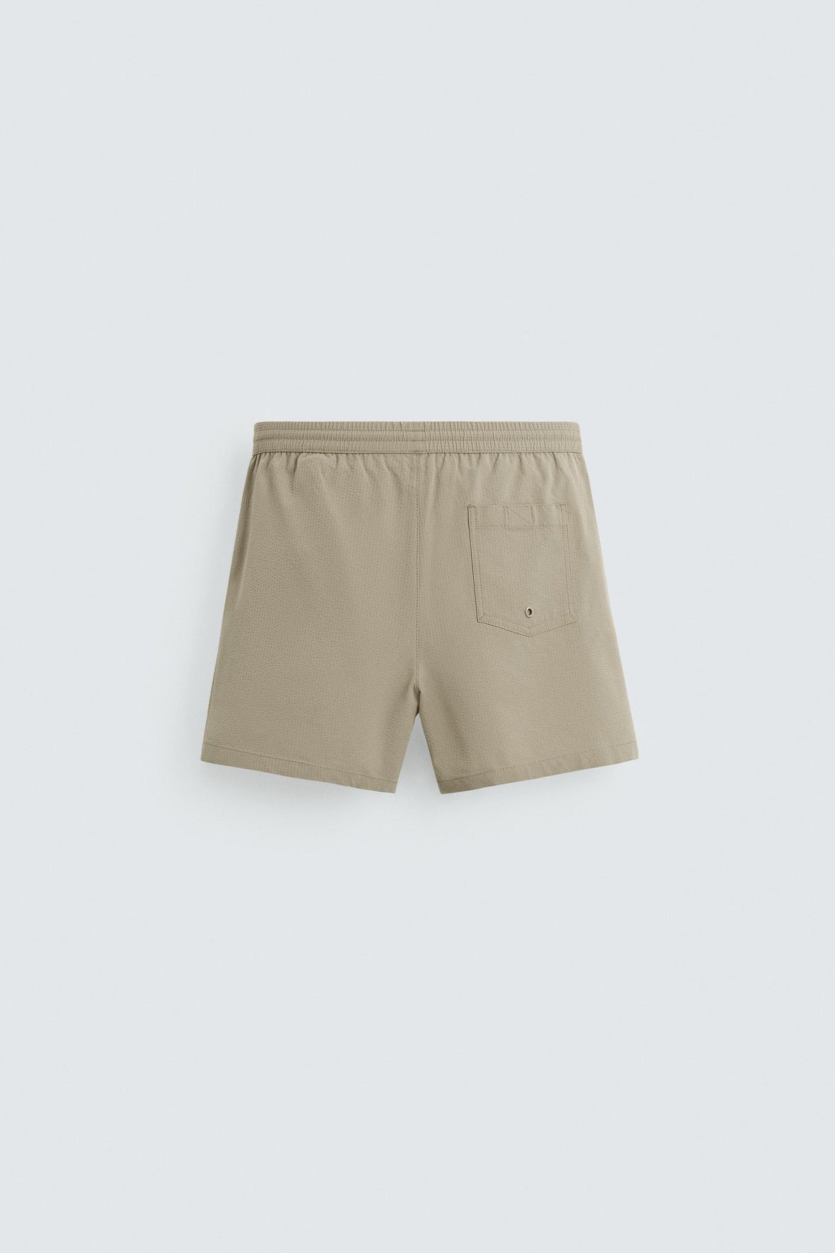 SEERSUCKER MID-LENGTH SWIMMING TRUNKS - Image 2