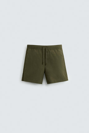 BASIC MID-LENGTH SWIMMING TRUNKS - Image 6