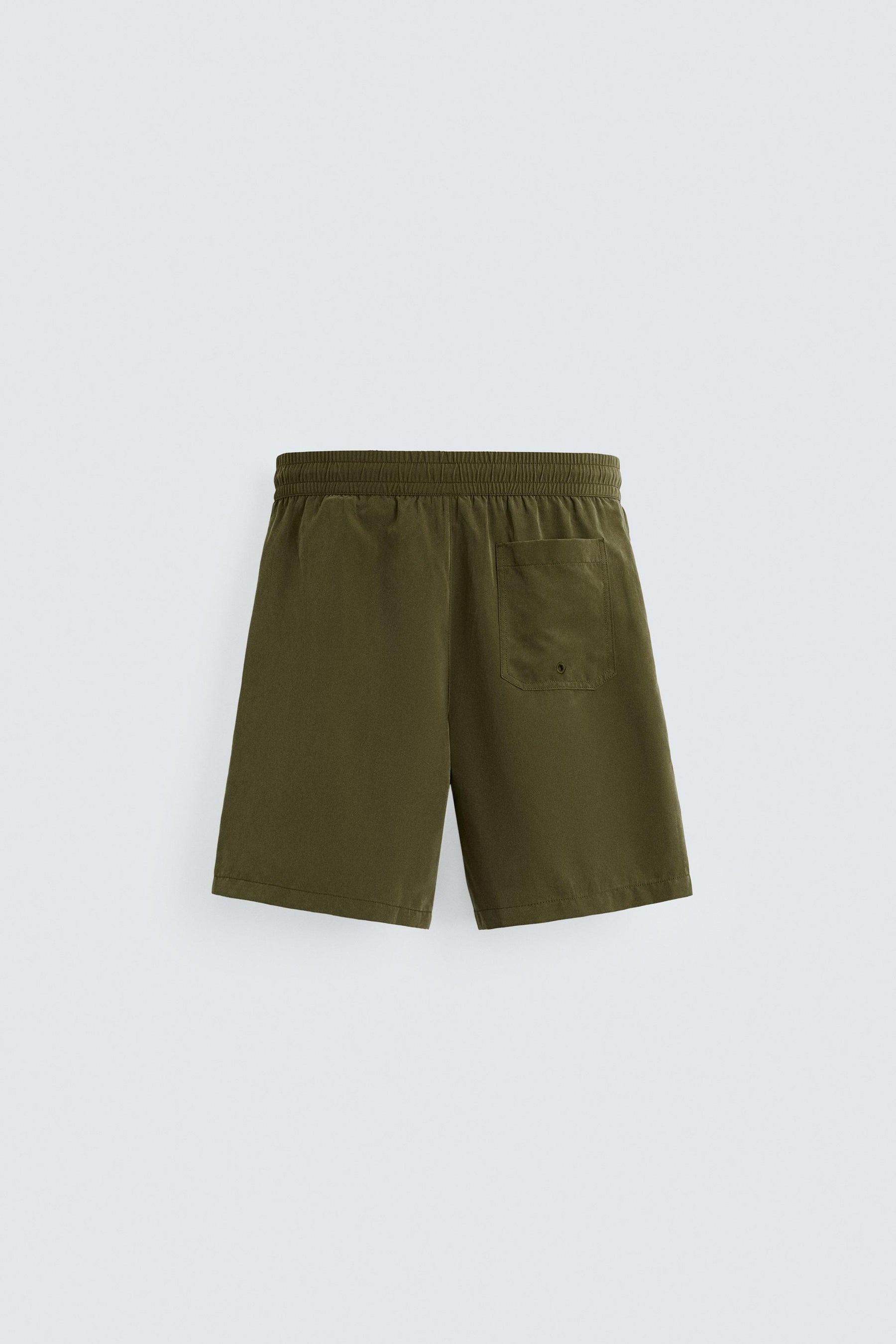 BASIC LONG SWIMMING TRUNKS - Image 7