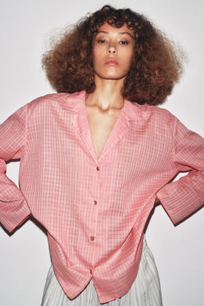 kariertes Pyjamahemd