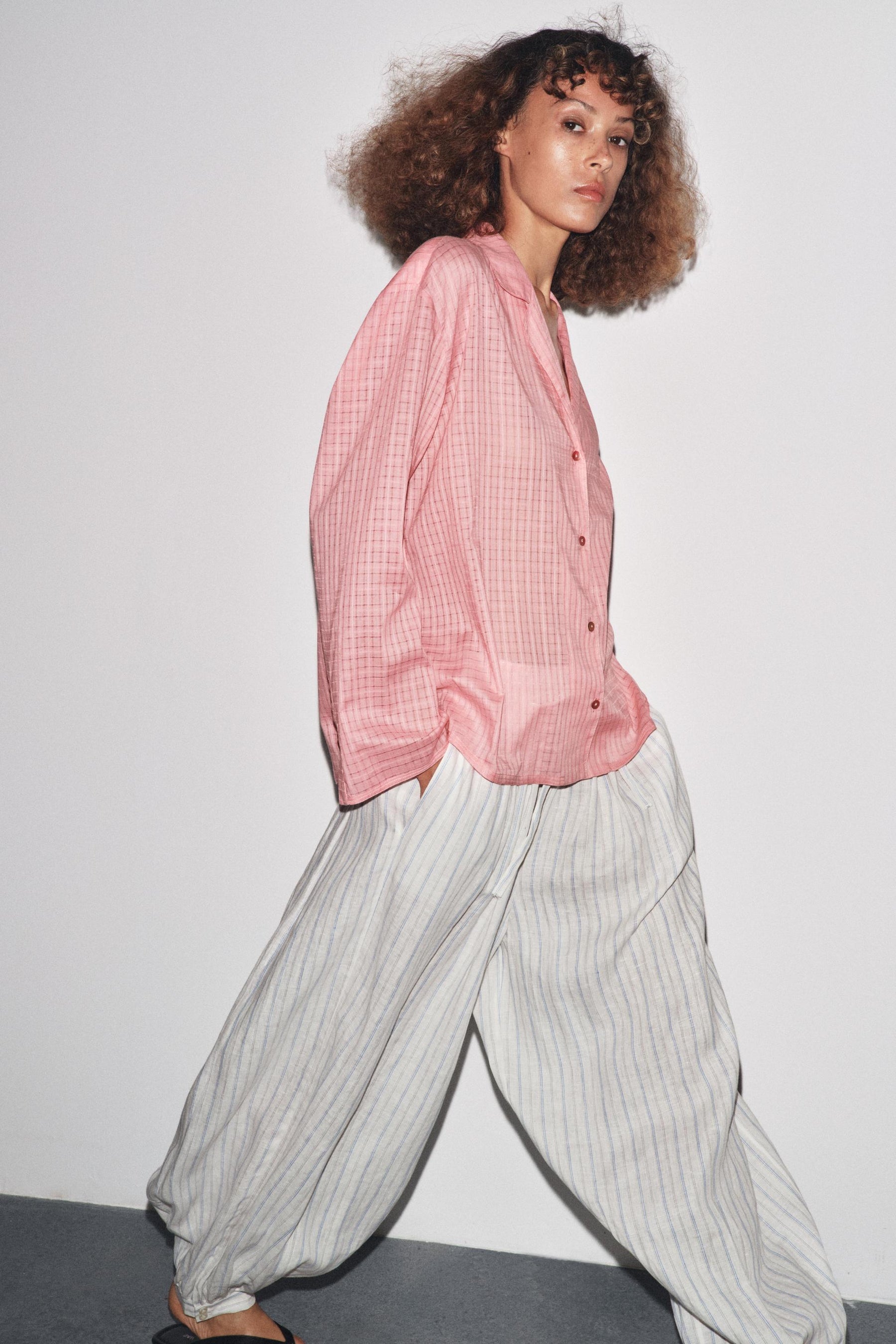 kariertes Pyjamahemd