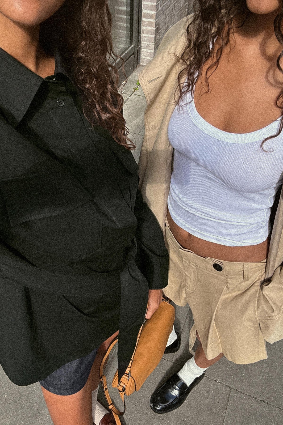 Popelinehemd mit Gürtel