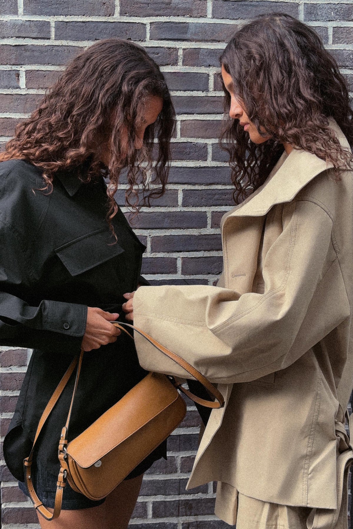 Popelinehemd mit Gürtel