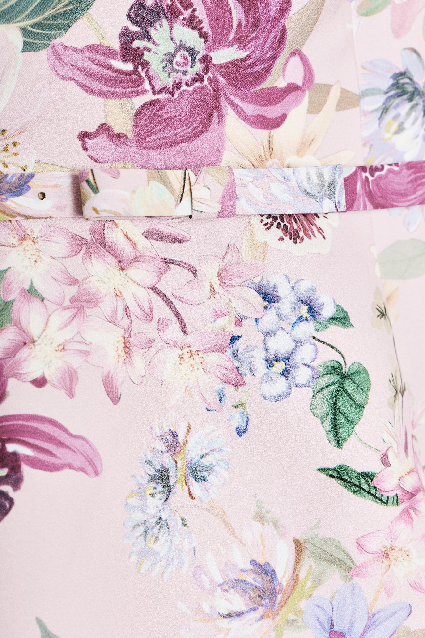 Bustier-Top mit Blumenmuster