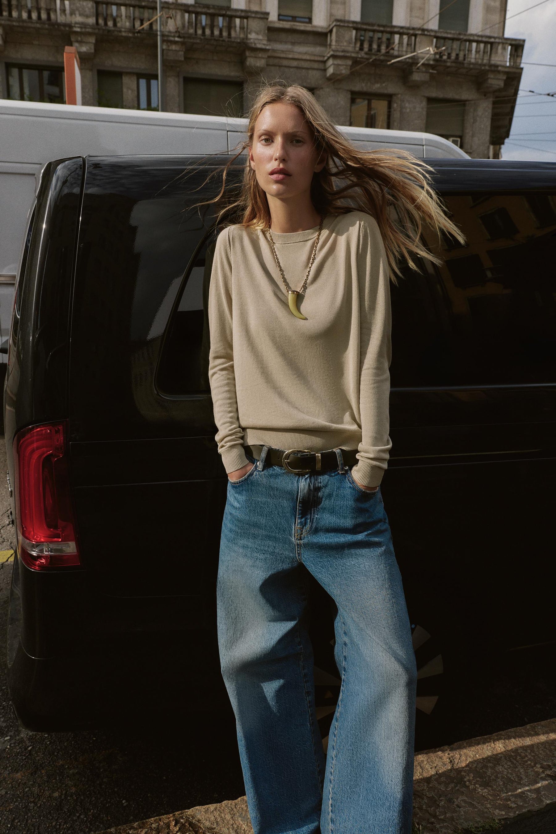 FINE KNIT JUMPER - Image 3