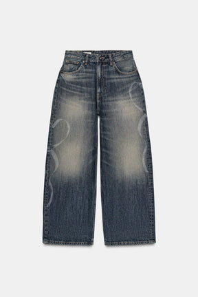 Baggy Jeans mit seitlichem