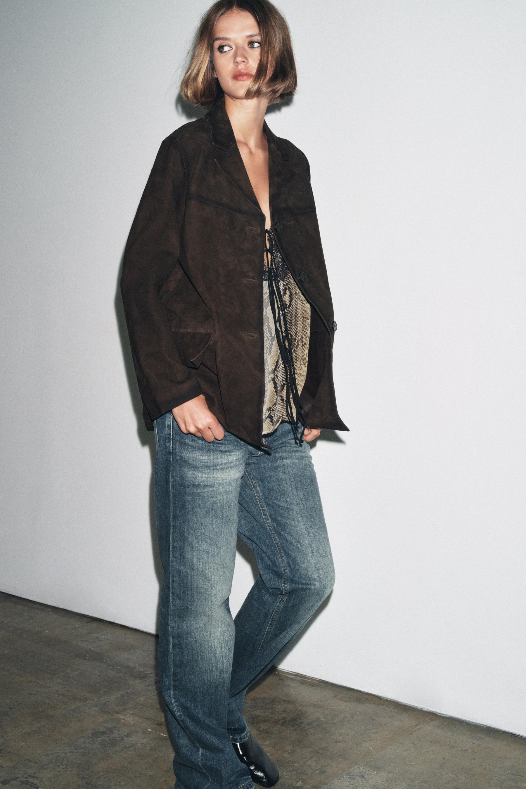 Camisole-Top mit Tiermuster