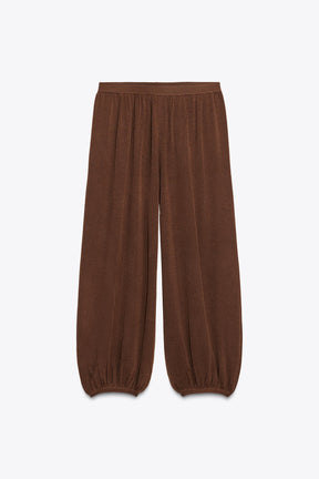 BALLOON KNIT TROUSERS - Image 2