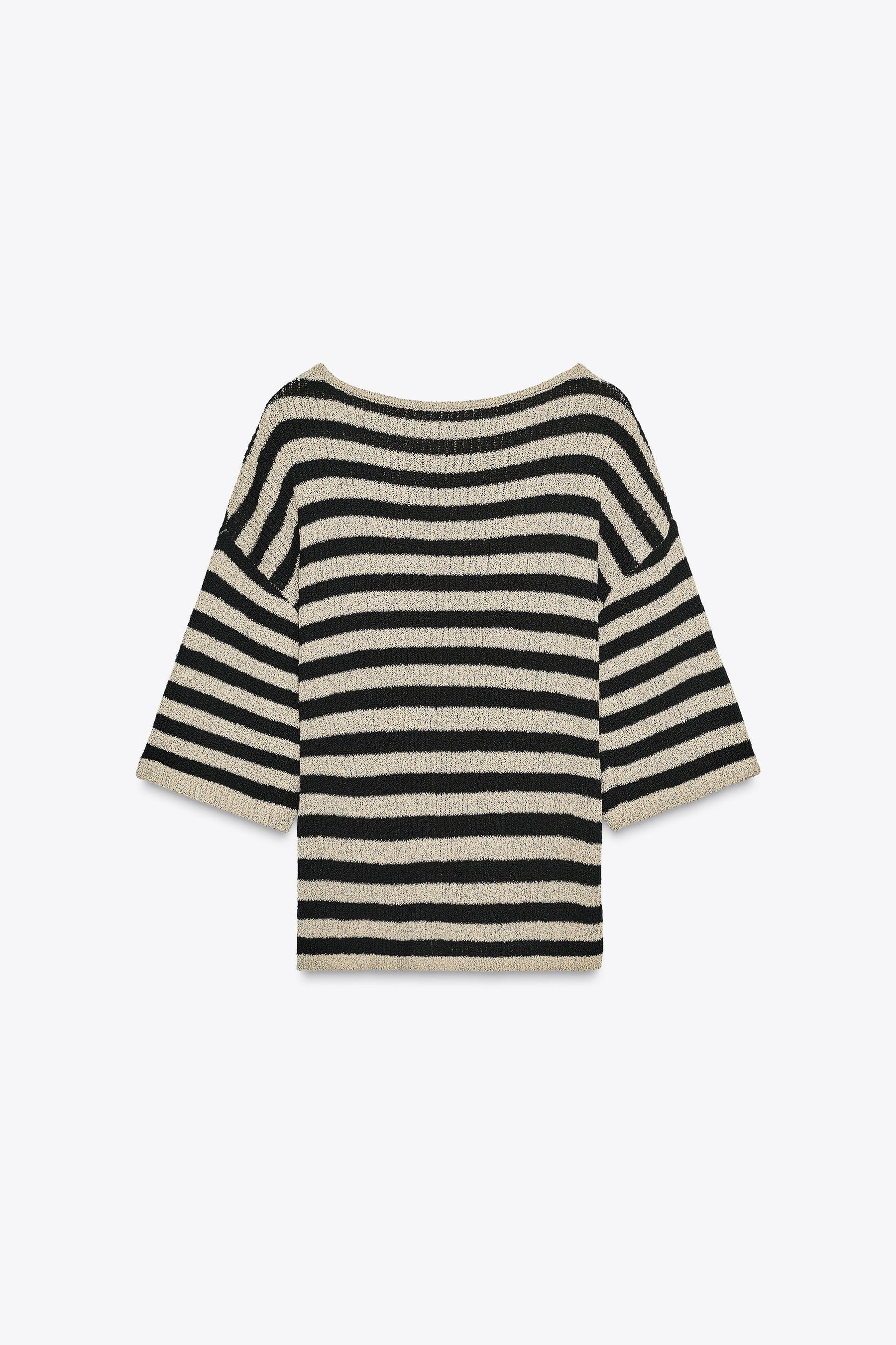 CUT KNIT CAPE JUMPER - Image 6