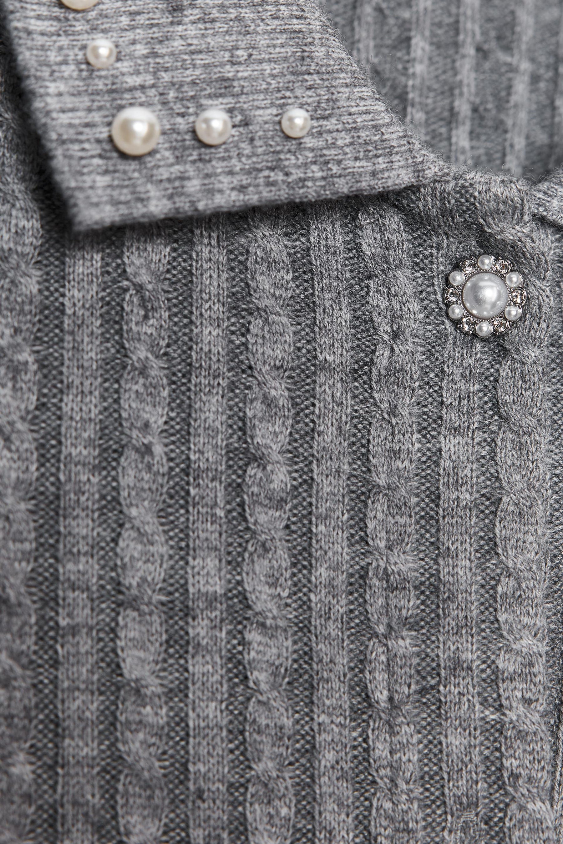 Cardigan mit Cut-out-Details