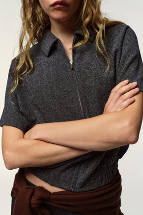 SOFT SHORT SLEEVE JACKET - Image 3