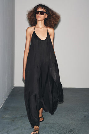 Satin-Camisole-Kleid