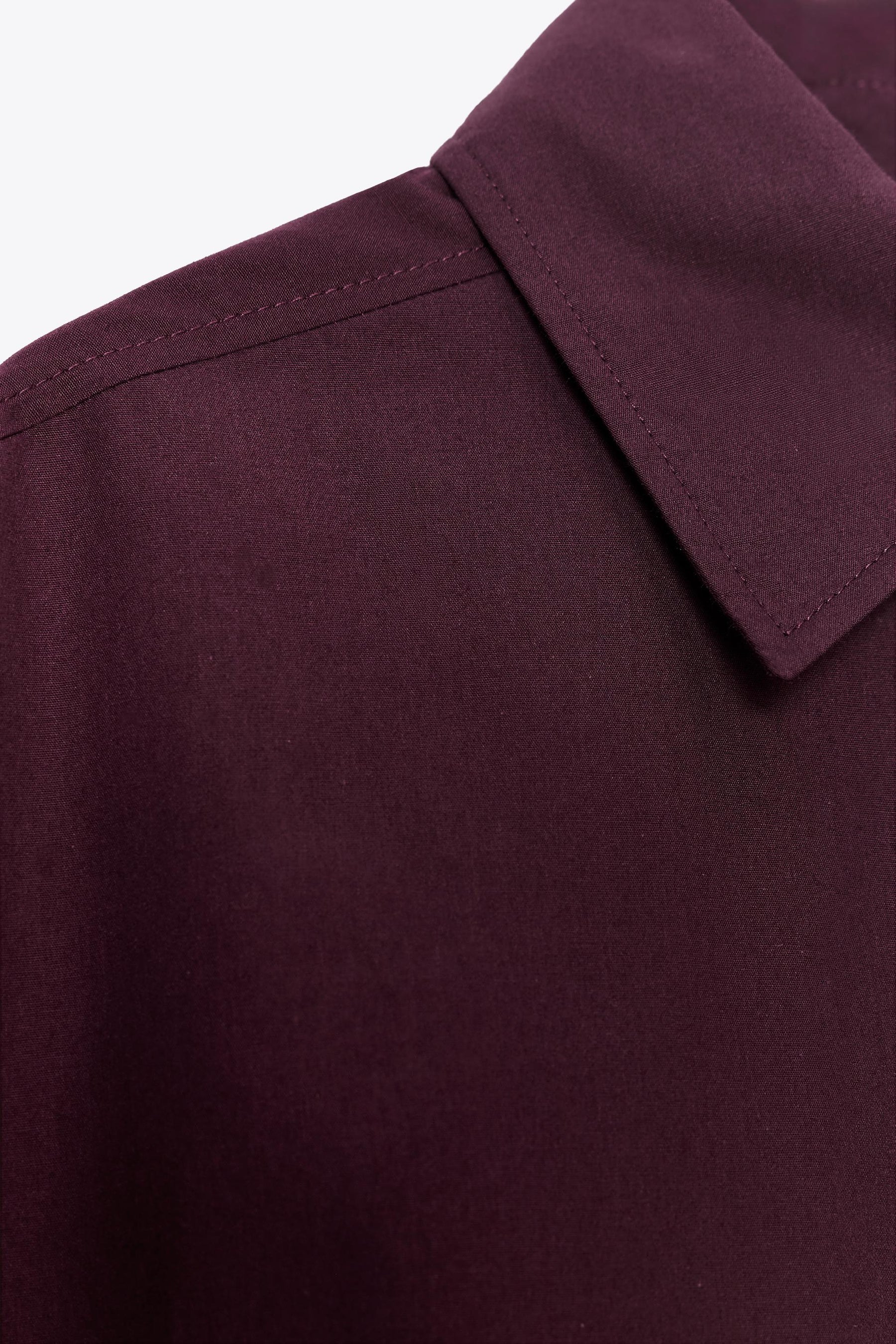 Oversize-Popelinehemd