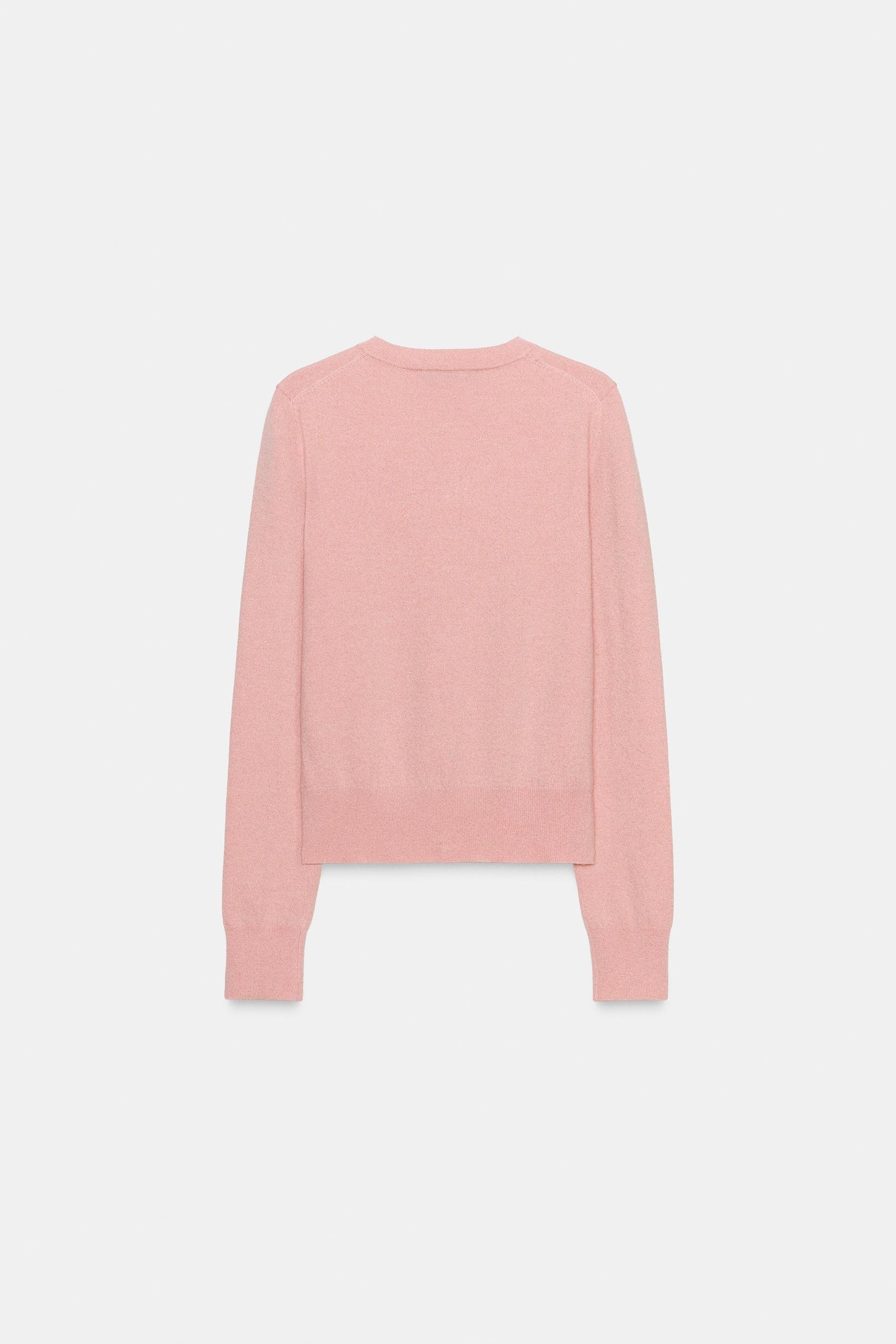 Cardigan mit Blumenknöpfen