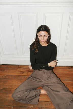 EINFACHER STRICKPULLOVER