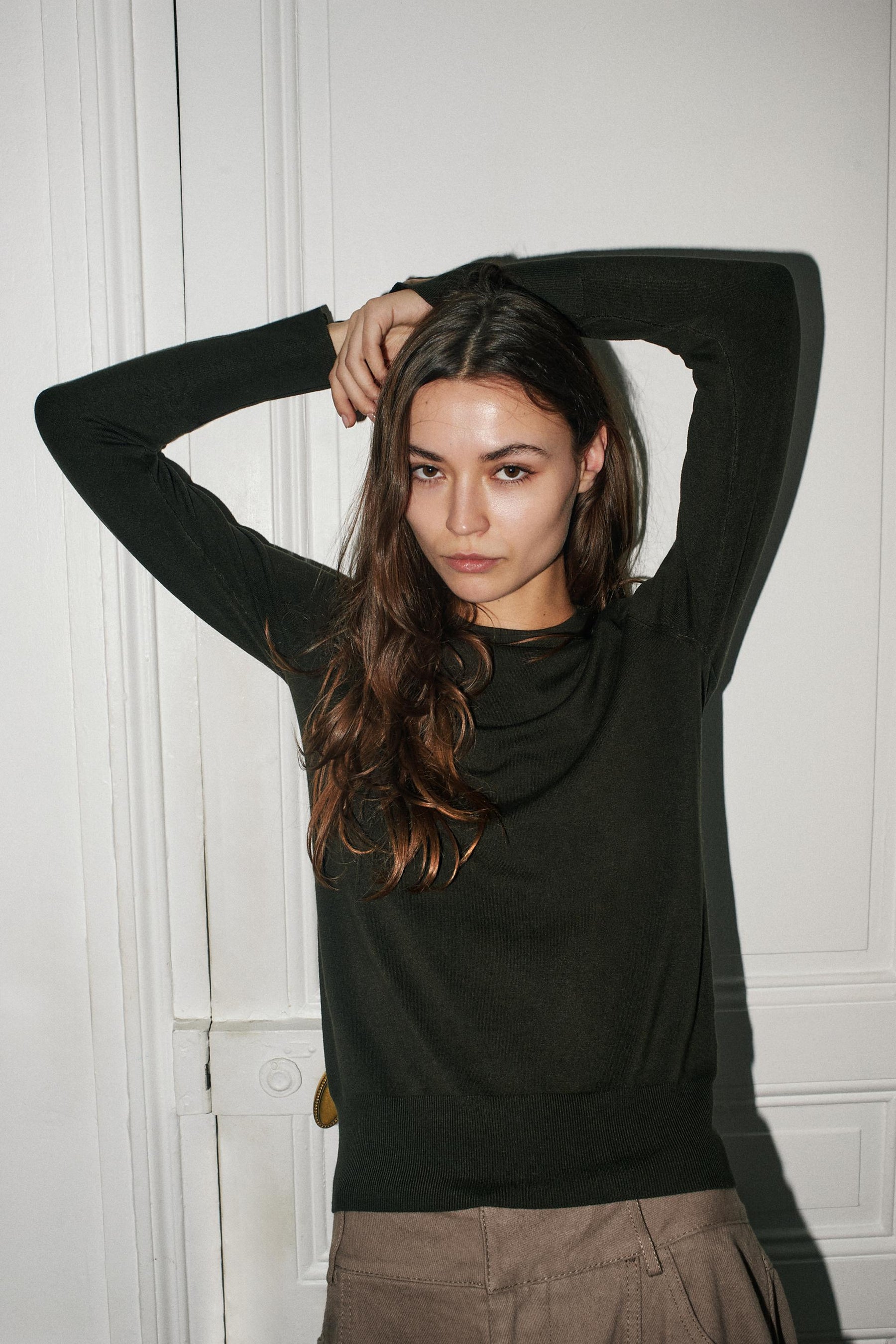 EINFACHER STRICKPULLOVER