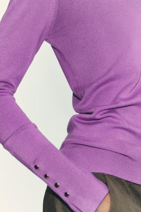 BASIC PLAIN KNIT JUMPER - Image 3