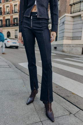 Skinny Jeans mit mittelhohem Bund
