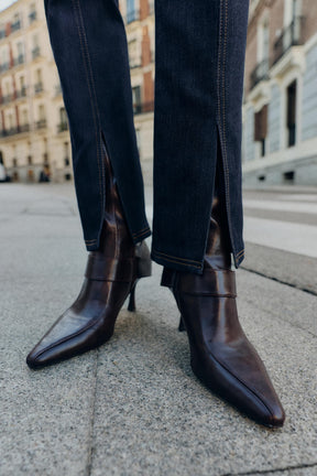 Skinny Jeans mit mittelhohem Bund